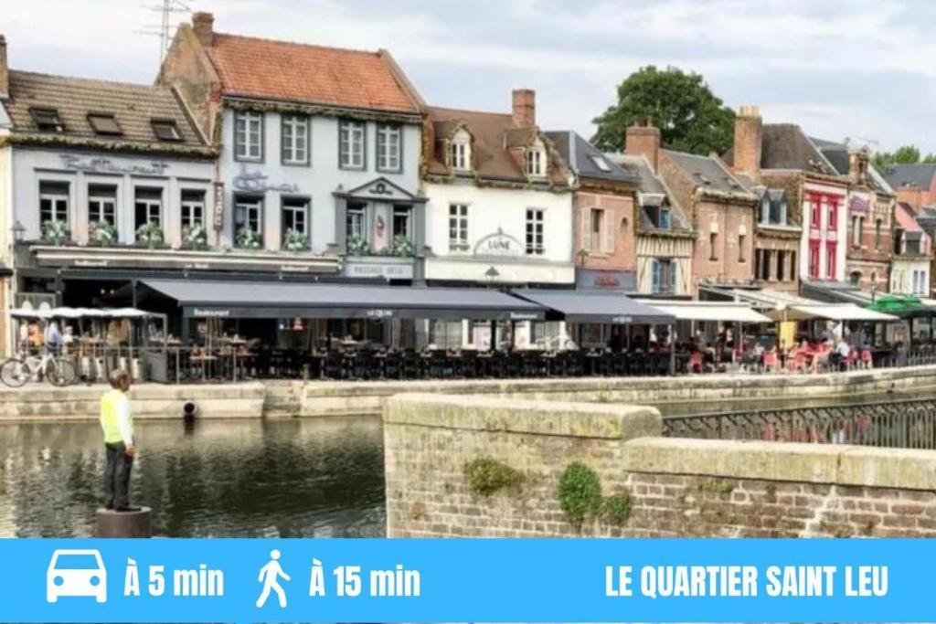 Grand T2 Gare Amiens Tout Confort 2Pers Wifi Luaran gambar